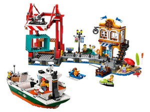 LEGO® City - Пристанище и товарен кораб 60422, 1226 части