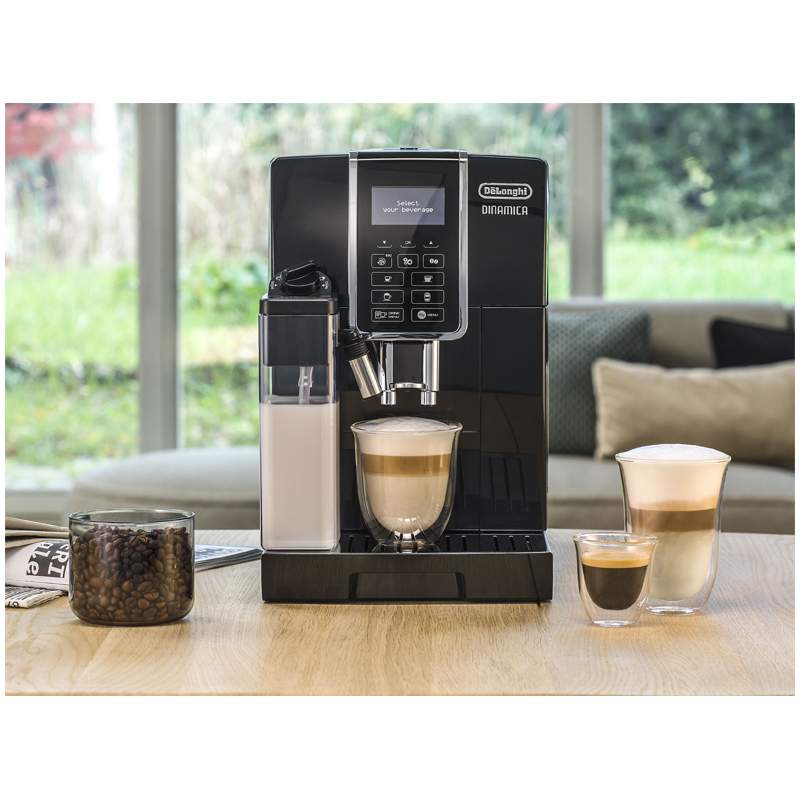 Кафеавтомат DeLonghi ECAM-350.55.B Dinamica, 1450W, Fekete, Черен