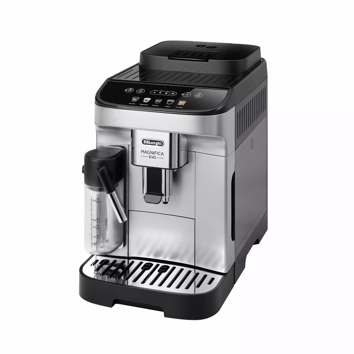 Кафеавтомат Delonghi Magnifica Evo ECAM 290.61.SB, 1450W, 1.8 L, 15 бара, LatteCrema, Сребрист