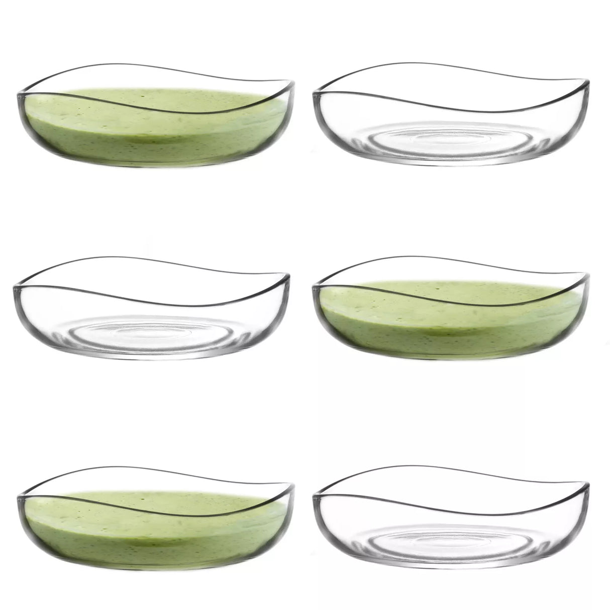 Set of bowls LAV Vira, 195 ml, 6 pcs