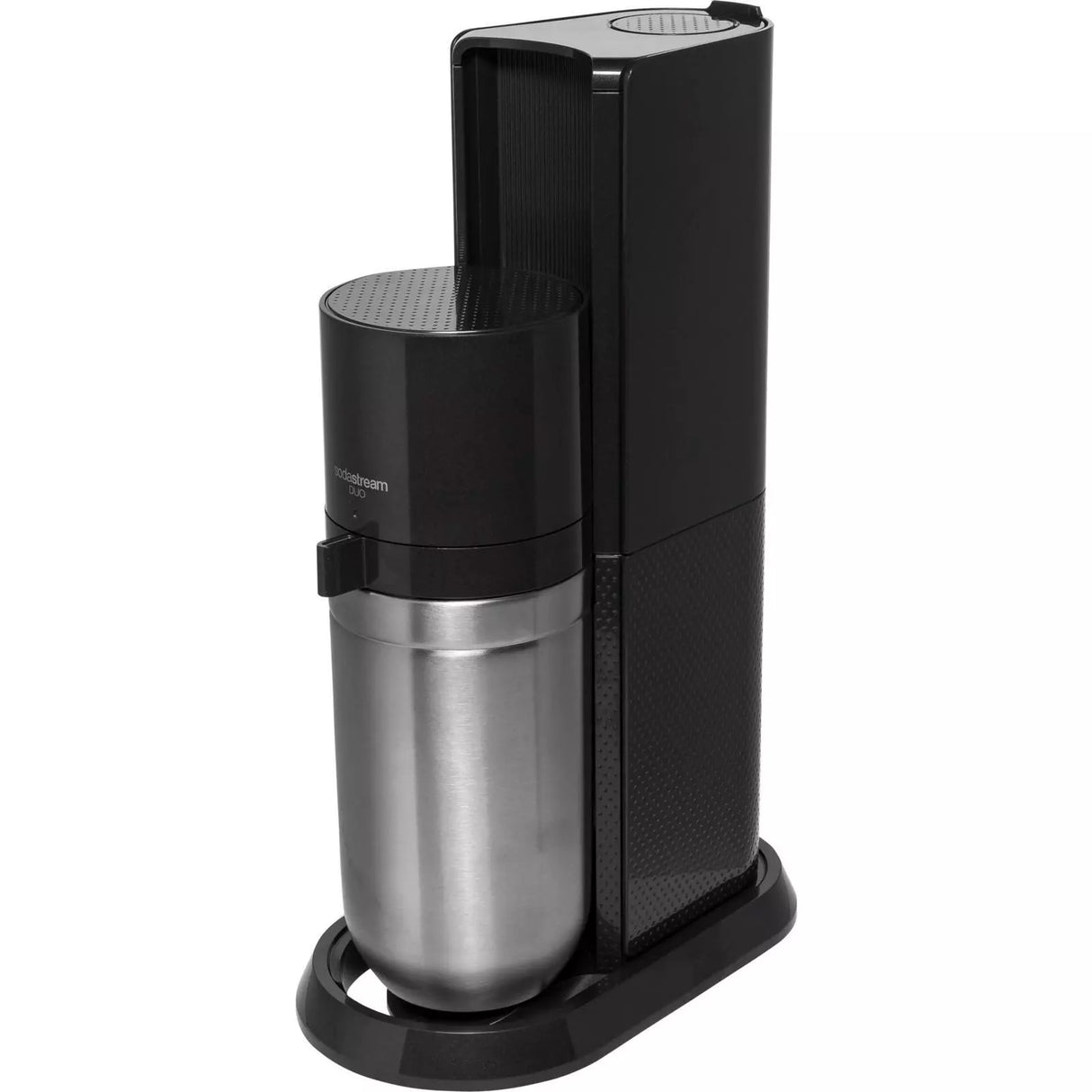 Машина за сода SodaStream Duo Titan Standard, Стомана, без CO₂ цилиндър, Черен