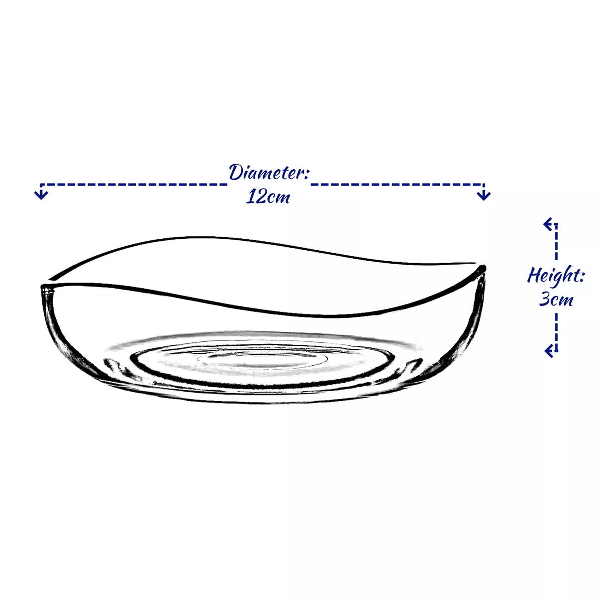 Set of bowls LAV Vira, 195 ml, 6 pcs