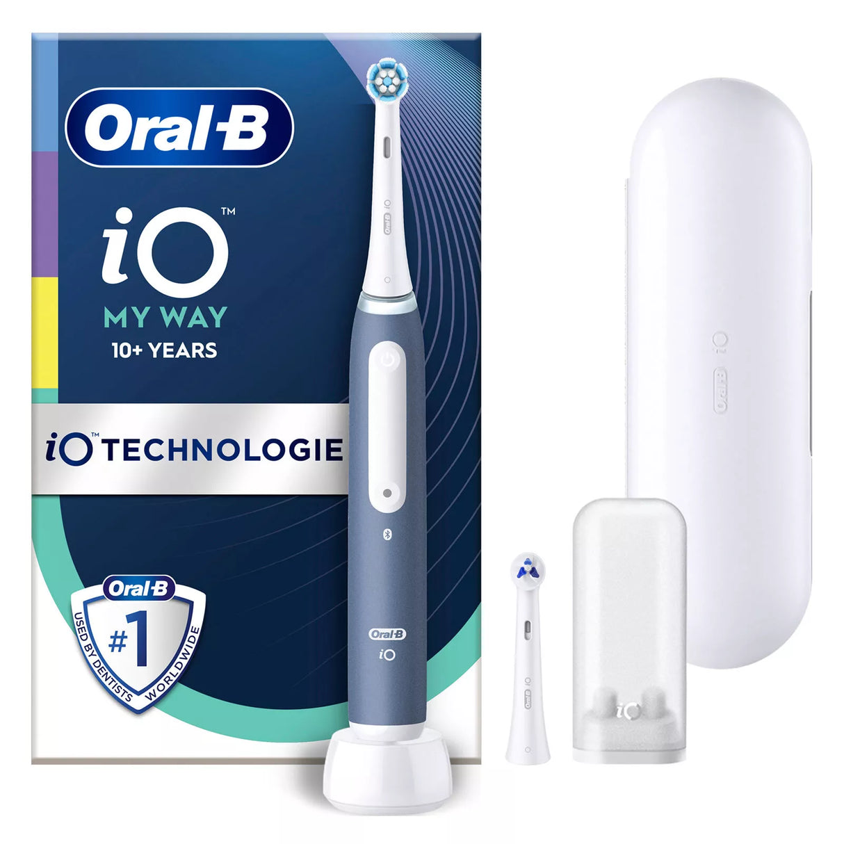 Електрическа четка за зъби Oral-B iO My Way Teens 818626, Сив