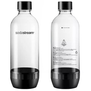 Комплект от 2 бутилки за вода, Sodastream, Tritan, 1 л, прозрачни