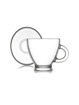 Set of coffee cups and saucers LAV Roma, 95 ml, 6 pcs