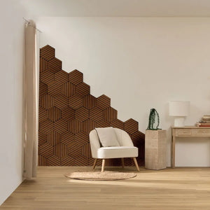 Комплект декоративен панел atmosphera Colva, MDF, 30x26 cm, 3 бр