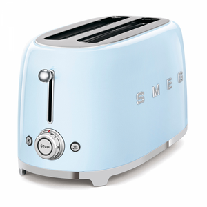 Тостер Smeg TSF02PBEU, 1500W, 2 филии, Син