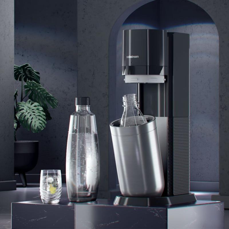 Машина за газирани напитки Sodastream DUO Black, Черен