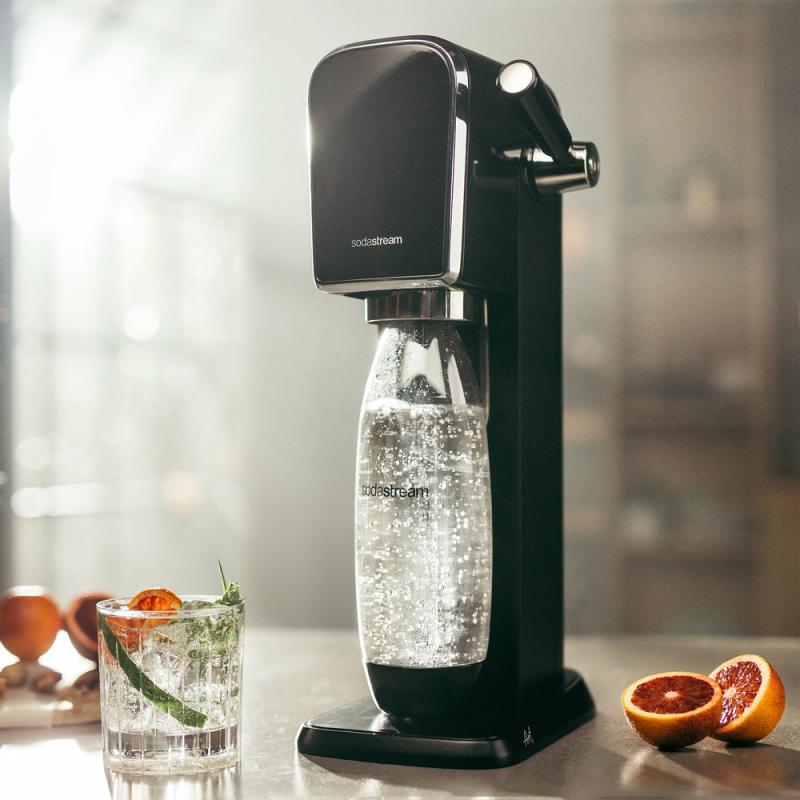 Машина за сода Sodastream Terra, 60л, Черен