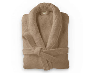 Cotton bathrobe Dreamhouse, Beige, L-XL