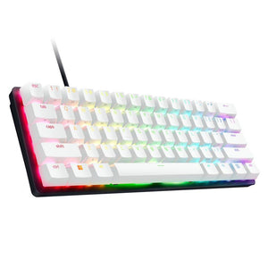 Razer Huntsman Mini Gaming Keyboard, Purple Optical Switches, White