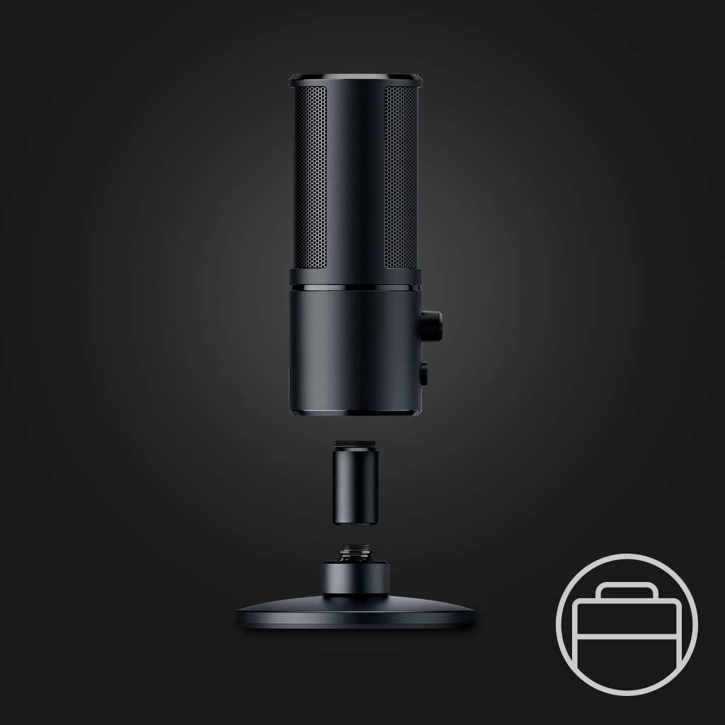 Гейминг микрофон Razer Seiren X, Черен