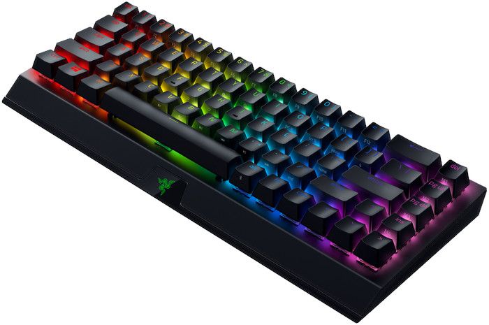 Razer BlackWidow V3 Mini Gaming Keyboard, Green Optical Switches, Black