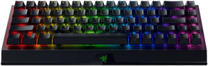 Razer BlackWidow V3 Mini Gaming Keyboard, Green Optical Switches, Black