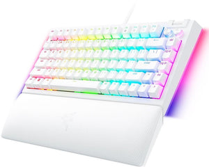 Razer Huntsman Mini Gaming Keyboard, Purple Optical Switches, White