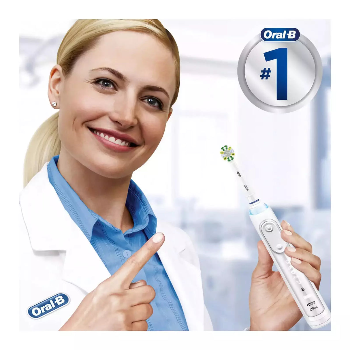 Накрайник за електрическа четка Oral-B 410508, Deep Cleaning CleanMaximiser, 3 бр