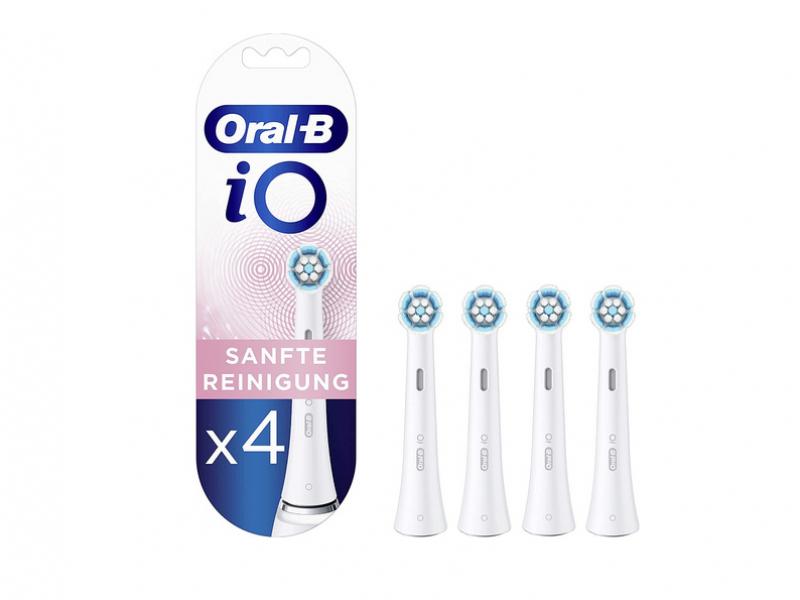 Electric toothbrush head Oral-B, iO White Gentle Care, 4 pcs