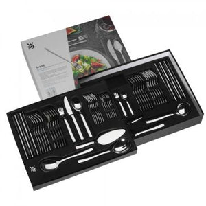 WMF Flame protect cutlery set, Stainless steel, 66 parts, Silver