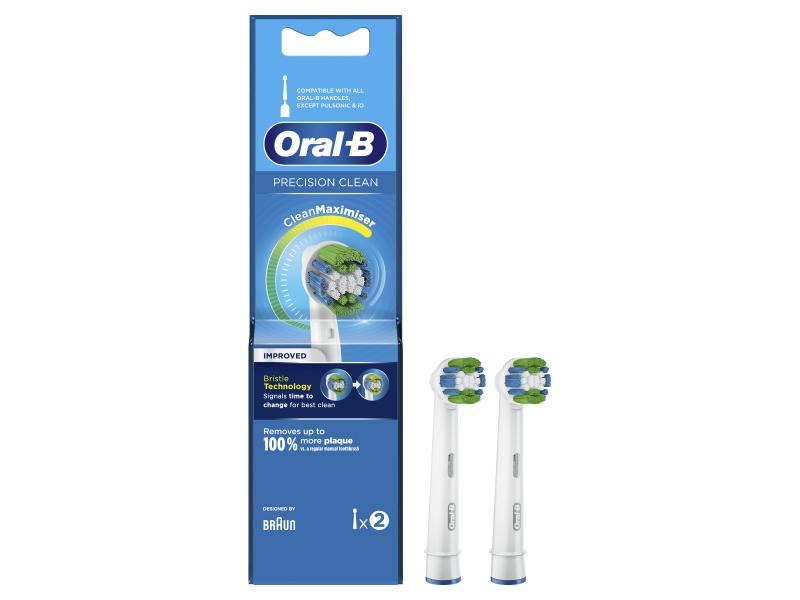 Накрайник за електрическа четка Oral-B, Percision Clean, 2 бр