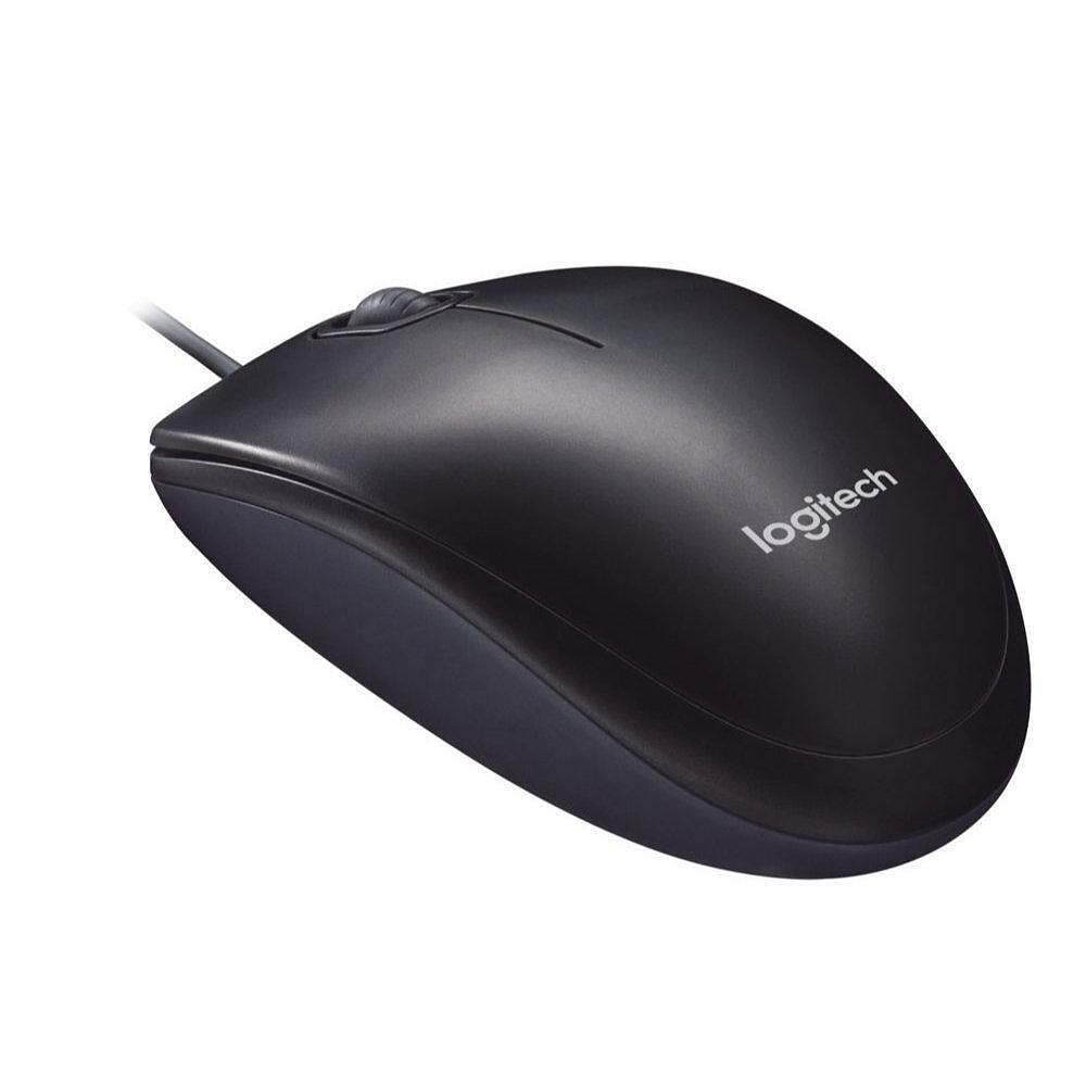 Optical mouse Logitech M90, USB, Black